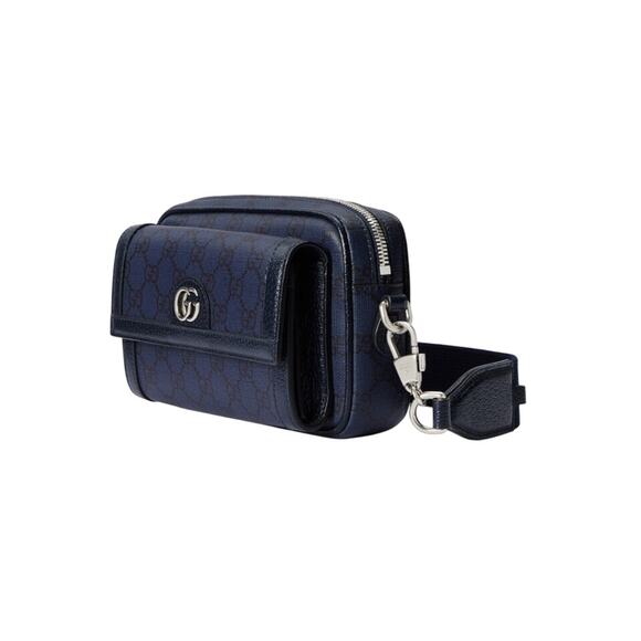 Gucci Ophidia Supreme GG Blue and Black Crossbody - Picture 6 of 8